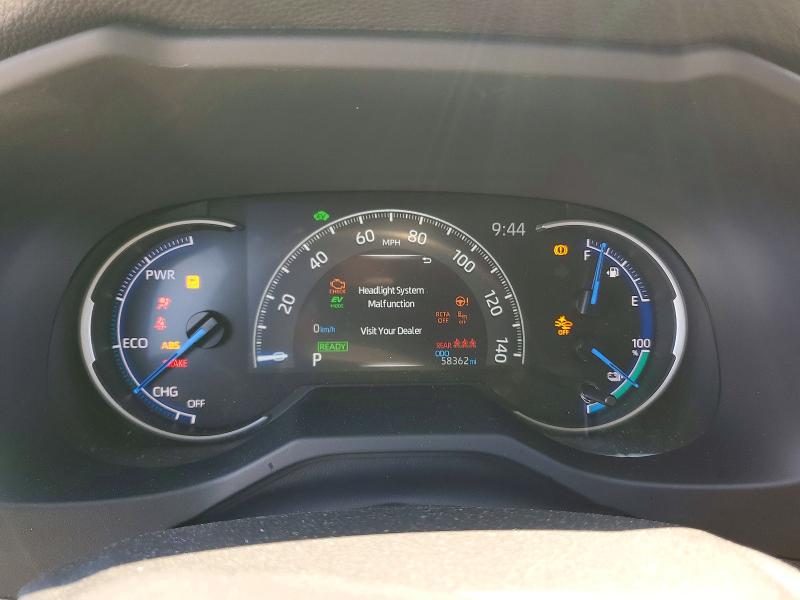2022 Toyota Rav 4 VIN JTMEB3FV0ND077729 COPART salvage auction — REAR END, NY - MV-907A SALVAGE CERTIFICATE, sold $8,800 on 2026-07-30 (photo 9)