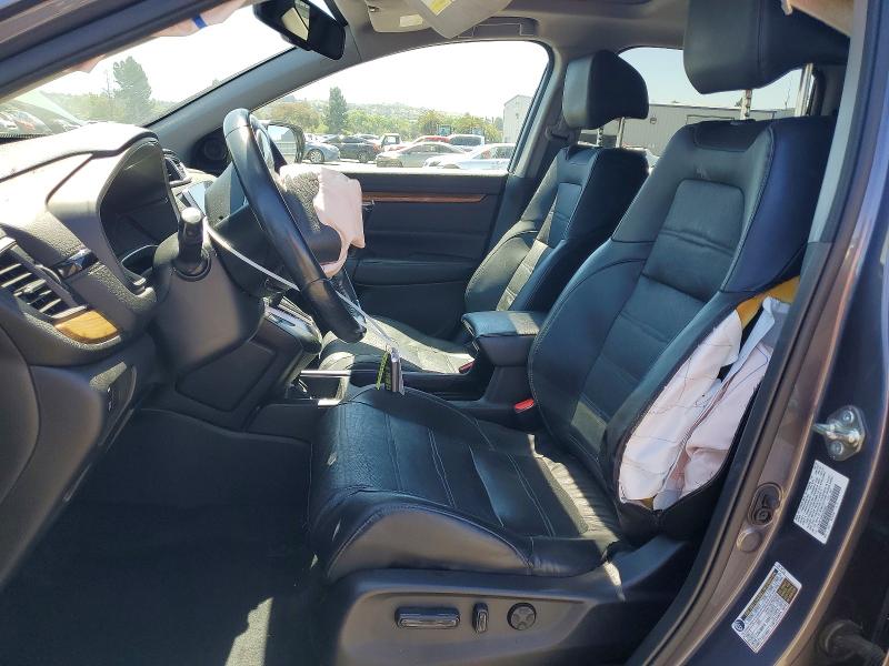 2018 Honda Cr-v VIN 7FARW1H80JE029821 COPART salvage auction — FRONT END, Ca - Salvage Certificate, sold $3,600 on 2026-07-17 (photo 7)