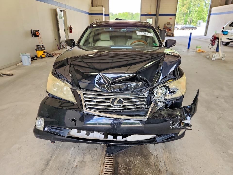 2010 Lexus Es 350 VIN JTHBK1EG1A2376869 COPART salvage auction — FRONT END, VA - CERT OF TITLE - SALVAGE, sold $1,250 on 2026-07-17 (photo 5)