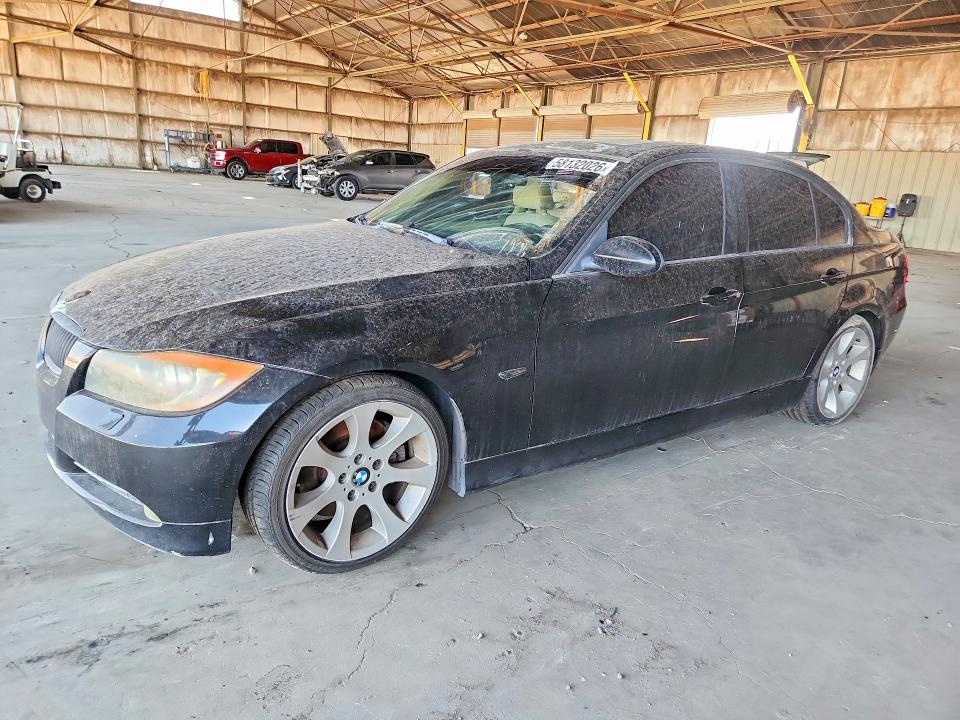 2006 BMW 3 series VIN WBAVB33546KS36959 COPART salvage auction — MECHANICAL, Az - Certificate Of Title (P), sold $275 on 2026-07-15 (photo 1)