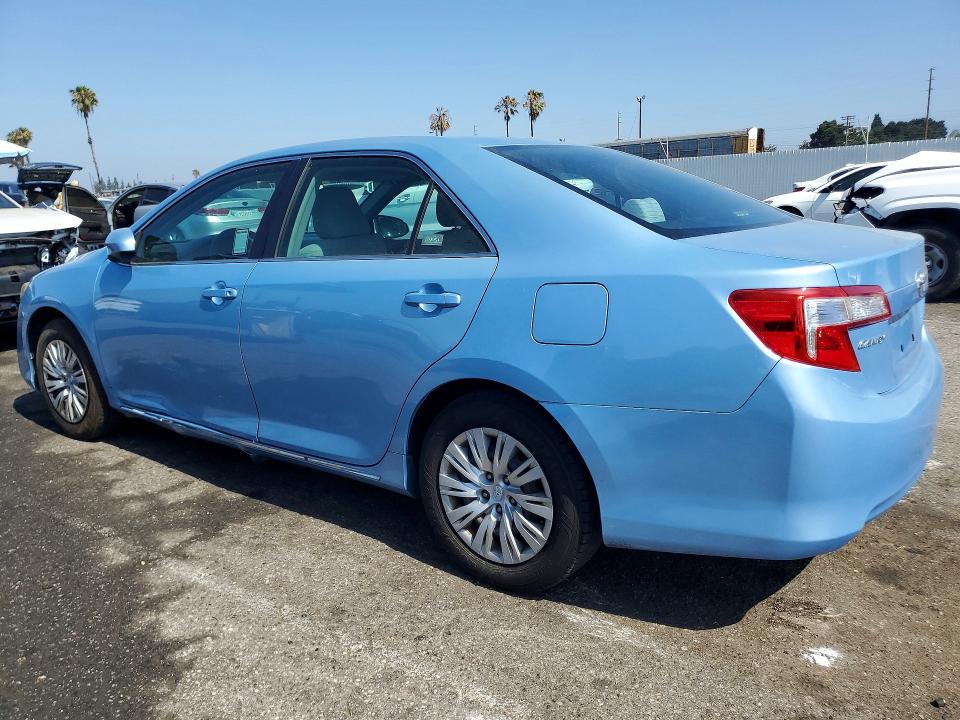 2012 Toyota Camry VIN 4T4BF1FK6CR229450 COPART salvage auction — SIDE, Ca - Salvage Certificate, sold $1,850 on 2026-07-04 (photo 2)