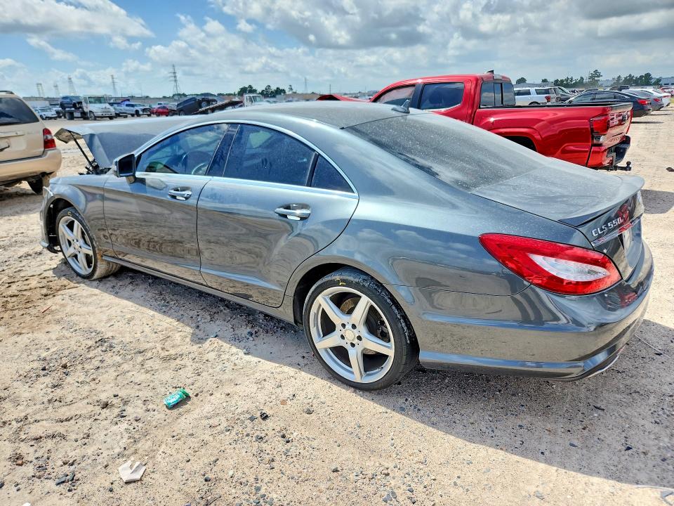 2012 Mercedes-benz Cls-klasse VIN WDDLJ7DB9CA022467 COPART salvage auction — FRONT END, Tx - Salvage Vehicle Title, sold $950 on 2026-08-07 (photo 2)