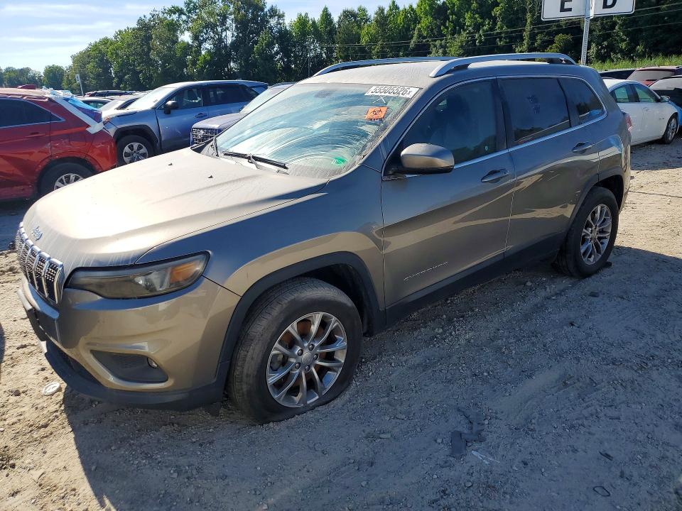 2019 Jeep Cherokee VIN 1C4PJMLB2KD105442 COPART salvage auction — MECHANICAL, Va - Certificate Of Title (P), sold $3,900 on 2026-07-09 (photo 1)