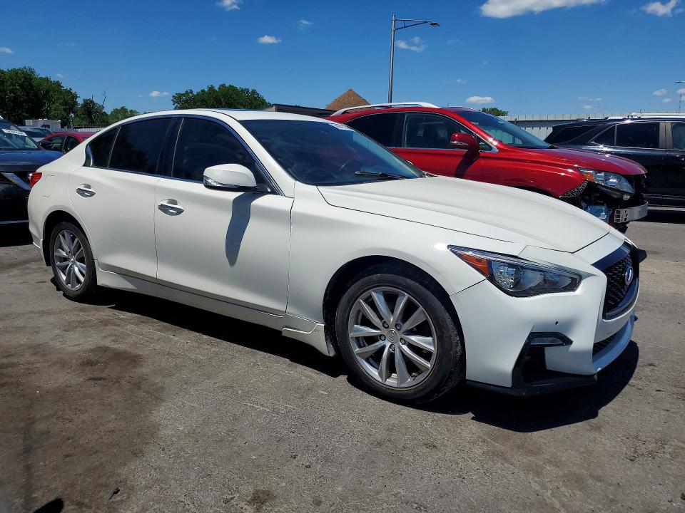 2016 Infiniti Q50 VIN JN1EV7AR7GM343312 COPART salvage auction — MINOR DENT/SCRATCHES, Va - Certificate Of Title, sold $5,800 on 2026-07-14 (photo 4)