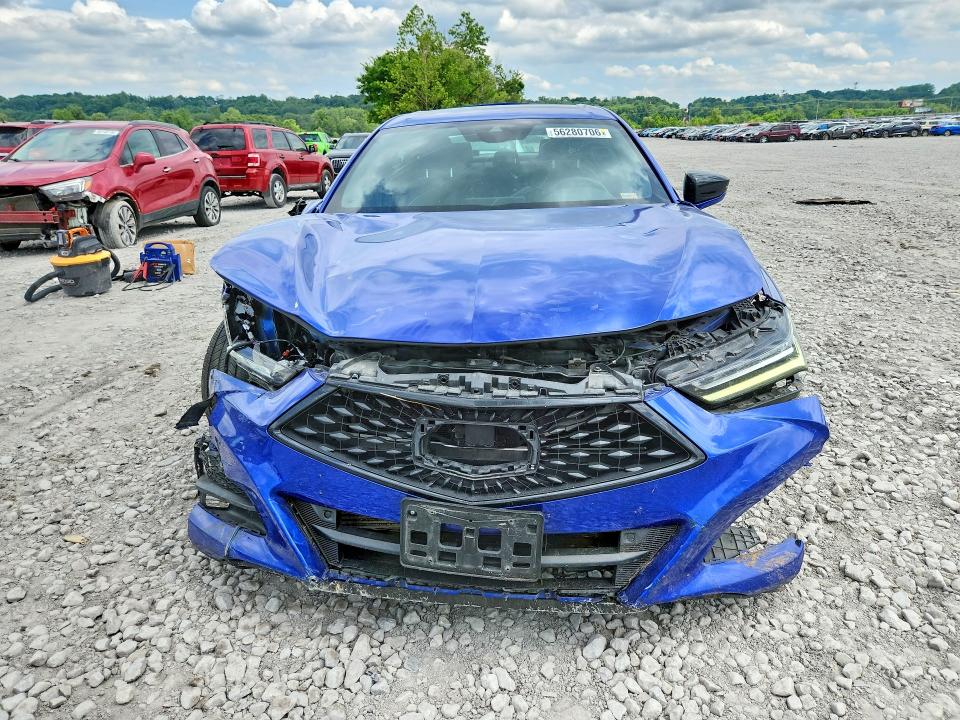 2021 Acura VIN 19UUB6F5XMA000560 COPART salvage auction — FRONT END, Mo - Salvage Certificate Of Title, sold $2,550 on 2026-08-03 (photo 5)