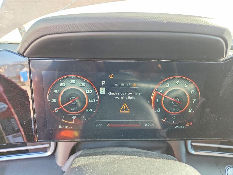 2024 Hyundai Elantra VIN KMHLS4DG3RU667362 COPART salvage auction — FRONT END, Ut - Salvage Certificate, sold $7,200 on 2026-07-31 (photo 9)