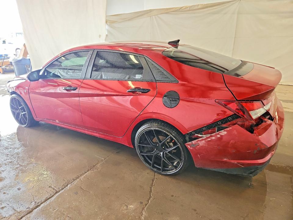 2022 Hyundai Elantra VIN KMHLS4AG4NU318399 COPART salvage auction — FRONT END, TX - CERT OF TITLE-REBUILT SALVAGE, sold $2,650 on 2026-07-09 (photo 2)