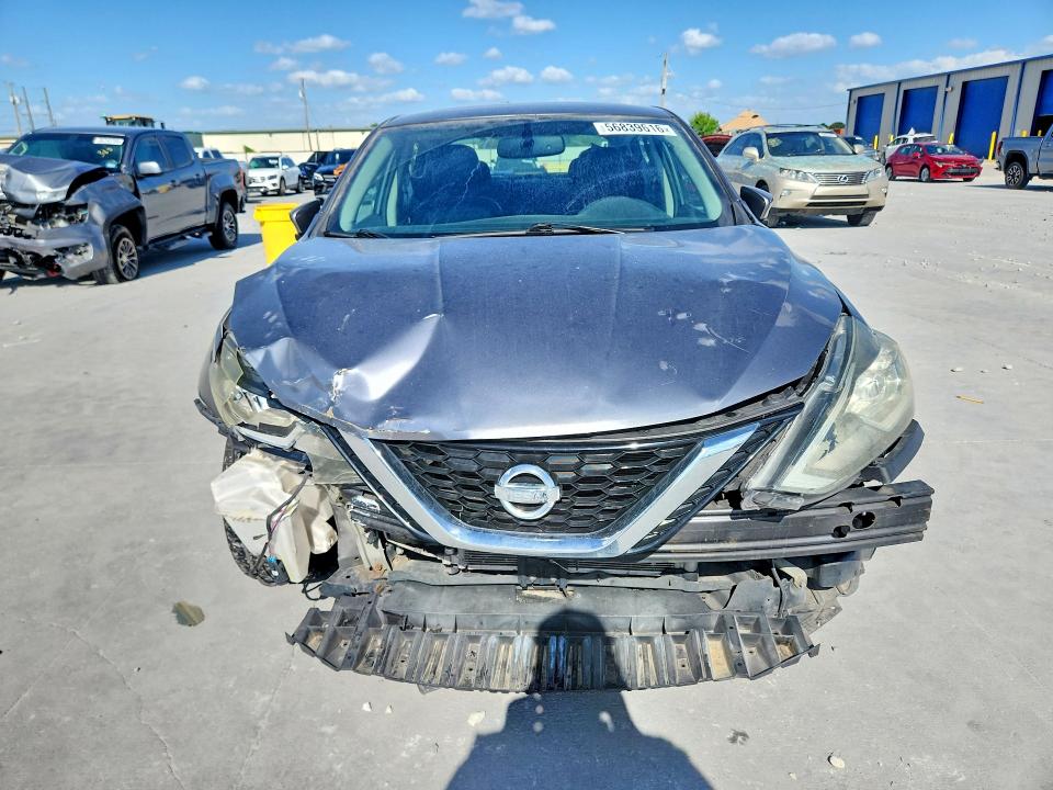 2016 Nissan Sentra VIN 3N1AB7AP9GY213244 COPART salvage auction — FRONT END, Tx - Salvage Vehicle Title, sold $850 on 2026-07-02 (photo 5)