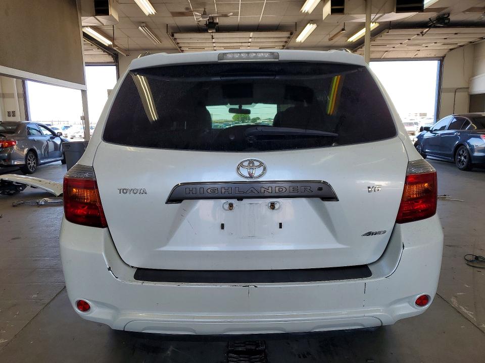 2008 Toyota Highlander VIN JTEES43A482108645 COPART salvage auction — FRONT END, WA - BILL OF SALE, sold $875 on 2026-07-31 (photo 6)