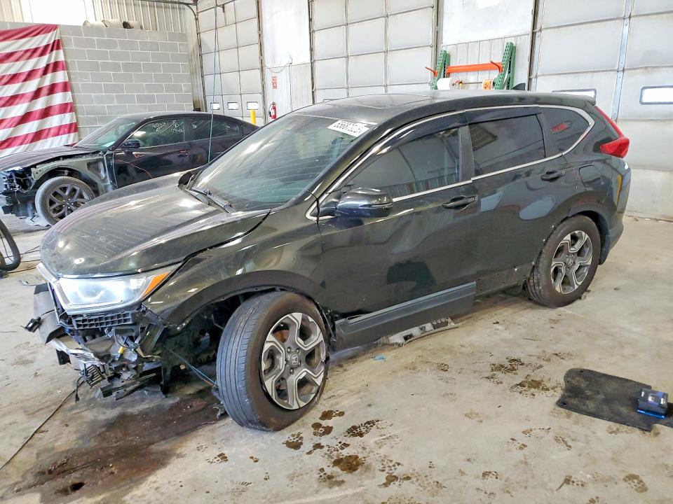 2017 Honda Cr-v VIN 7FARW1H50HE029124 COPART salvage auction — FRONT END, Ga - Cert Of Title-Salvage, sold $3,700 on 2026-07-07 (photo 1)