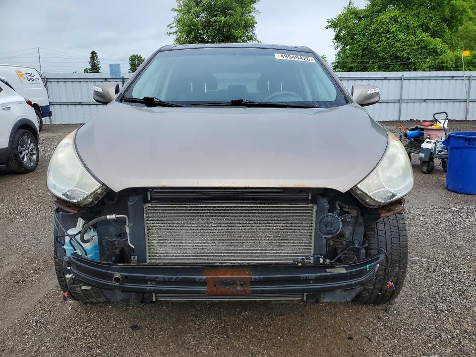 2012 Hyundai VIN KM8JUCAC7CU514570 COPART salvage auction — FRONT END, On - Permit Salvage, sold $400 on 2026-07-28 (photo 5)