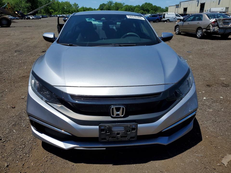 2019 Honda Civic VIN 2HGFC4B63KH300142 COPART salvage auction — REAR END, Ct - Cert Of Title-Salvage, sold $2,950 on 2026-07-02 (photo 5)