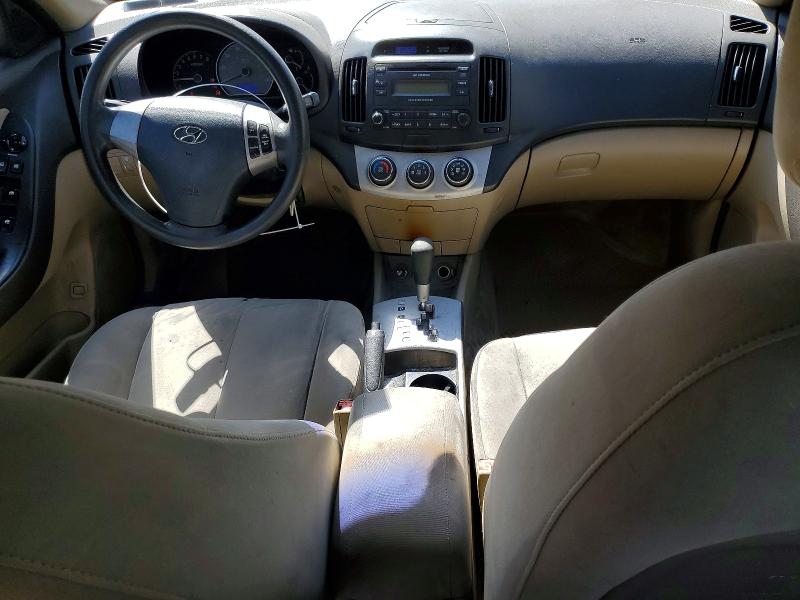 2007 Hyundai Elantra VIN KMHDU46D57U023571 COPART salvage auction — FRONT END, PA - CERT OF TITLE, sold $750 on 2026-07-29 (photo 8)