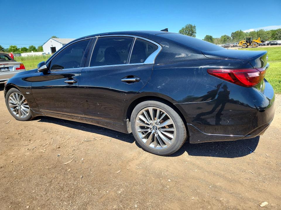 2018 Infiniti Q50 VIN JN1EV7AR6JM437317 COPART salvage auction — MECHANICAL, Oh - Certificate Of Title, sold $650 on 2026-07-12 (photo 2)