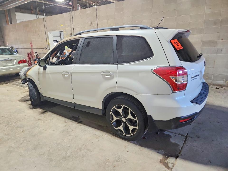2014 Subaru Forester VIN JF2SJGMC7EH404572 COPART salvage auction — Burn Engine, MN - CERT OF TITLE-PRIOR SALVAGE, sold $500 on 2026-07-07 (photo 2)