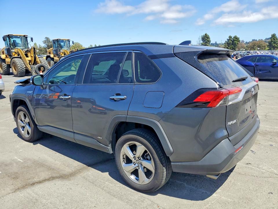 2021 Toyota VIN JTMD6RFV9MD024707 COPART salvage auction — FRONT END, Ca - Salvage Certificate, sold $12,000 on 2026-07-31 (photo 2)