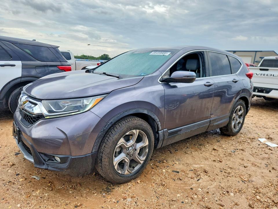 2017 Honda Cr-v VIN 7FARW1H83HE021979 COPART salvage auction — FRONT END, Tx - Salvage Vehicle Title, sold $7,300 on 2026-07-30 (photo 1)