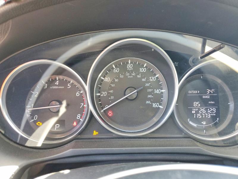 2016 Mazda 6 VIN JM1GJ1V55G1447031 COPART salvage auction — FRONT END, Salvage Title, sold $1,450 on 2026-07-15 (photo 9)