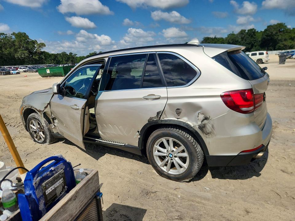 2015 BMW X5 VIN 5UXKR0C5XF0P14800 COPART salvage auction — SIDE, Fl - Cert Of Title Slvg Rebuildable, sold $3,200 on 2026-07-14 (photo 2)