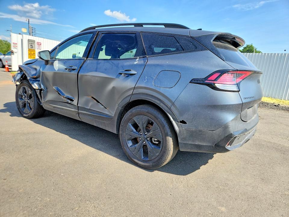 2025 Kia Sportage VIN KNDPYDDH4S7251483 COPART salvage auction — FRONT END, Ny - Certificate Of Title (P), sold $19,700 on 2026-07-09 (photo 2)