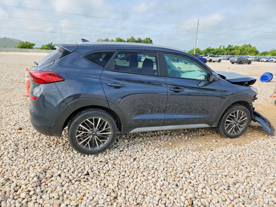 2021 Hyundai Tucson VIN KM8J33AL4MU339585 COPART salvage auction — FRONT END, Tx - Salvage Vehicle Title, sold $2,100 on 2026-07-23 (photo 3)