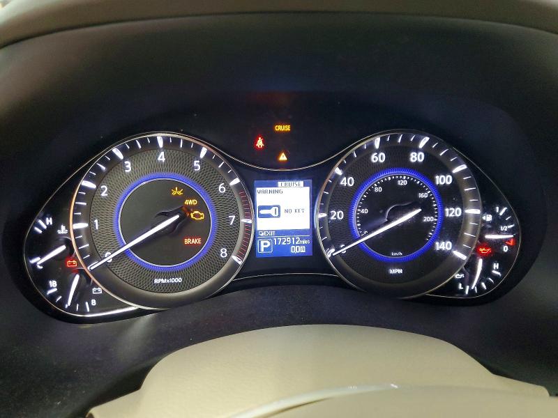 2016 Infiniti Qx80 VIN JN8AZ2NE4G9125894 COPART salvage auction — MECHANICAL, Nc - Dealer Only Clean Title (P), sold $1,100 on 2026-07-29 (photo 9)