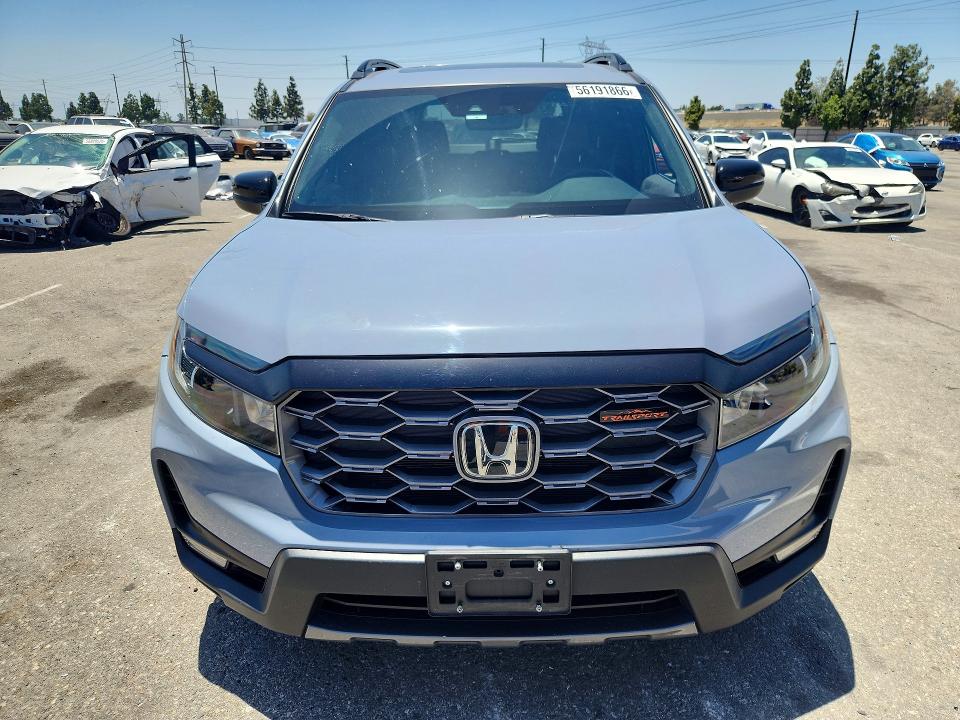 2023 Honda Passport VIN 5FNYF8H61PB035893 COPART salvage auction — FRONT END, Ca - Salvage Certificate, sold $14,100 on 2026-07-30 (photo 5)