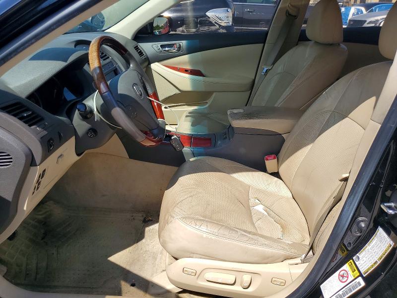 2009 Lexus Es 350 VIN JTHBJ46G792329280 COPART salvage auction — FRONT END, TX - SALVAGE VEHICLE TITLE (P), sold $1,000 on 2026-07-09 (photo 7)