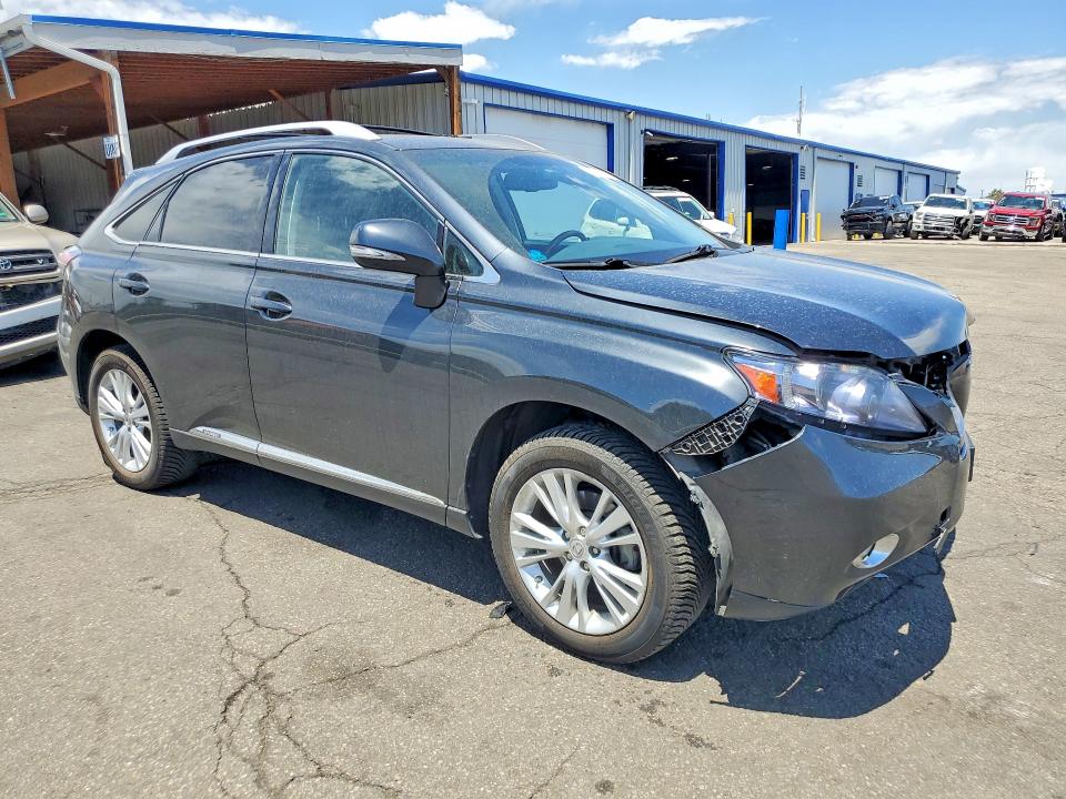 2010 Lexus Rx 450h VIN JTJBC1BA4A2400948 COPART salvage auction — FRONT END, Co - Public - Salvage Title, sold $3,400 on 2026-07-07 (photo 4)