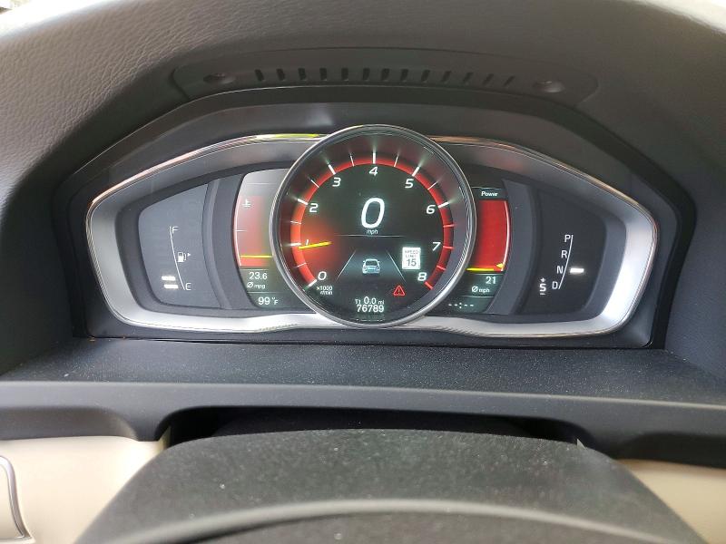 2015 Volvo S60 VIN YV140MFD5F1318843 COPART salvage auction — FRONT END, Fl - Cert Of Title Slvg Rebuildable, sold $1,600 on 2026-08-04 (photo 9)