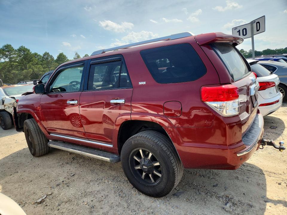 2011 Toyota 4runner VIN JTEBU5JR4B5038971 COPART salvage auction — FRONT END, Va - Certificate Of Title, sold $3,100 on 2026-07-28 (photo 2)