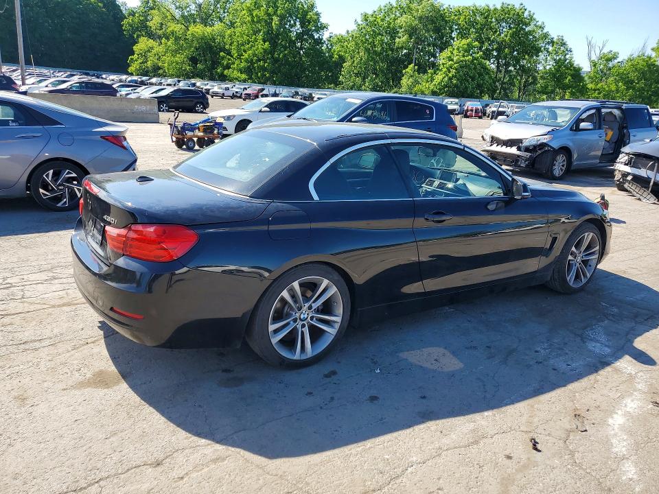 2017 BMW 4 series VIN WBA4U7C53H5H19344 COPART salvage auction — WATER/FLOOD, NY - MV907A-FLOOD SALVAGE, sold $2,350 on 2026-07-09 (photo 3)
