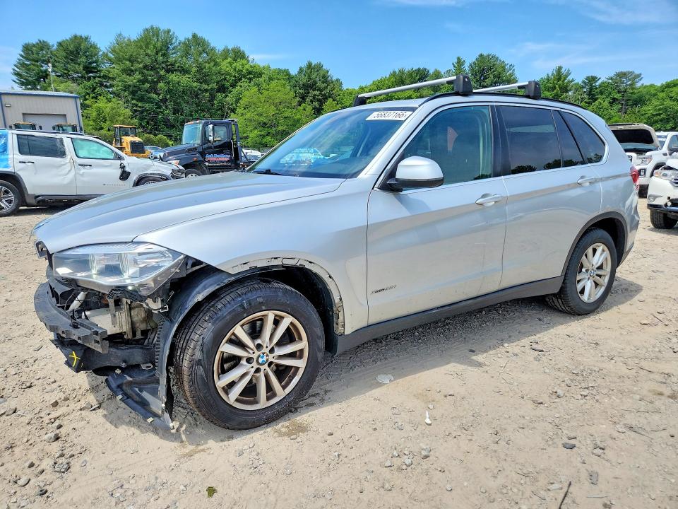 2015 BMW X5 VIN 5UXKR0C58F0P18361 COPART salvage auction — FRONT END, Ma - Cert Of Title-Reconstrctd Coll, sold $3,250 on 2026-07-30 (photo 1)