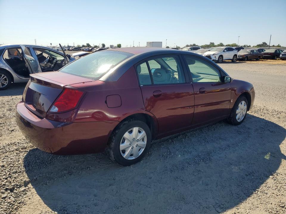 2003 Saturn Ion VIN 1G8AJ52F53Z138675 COPART salvage auction — REAR END, Ca - Dis/Dlr/Exp Only Clean Title, sold $125 on 2026-07-02 (photo 3)