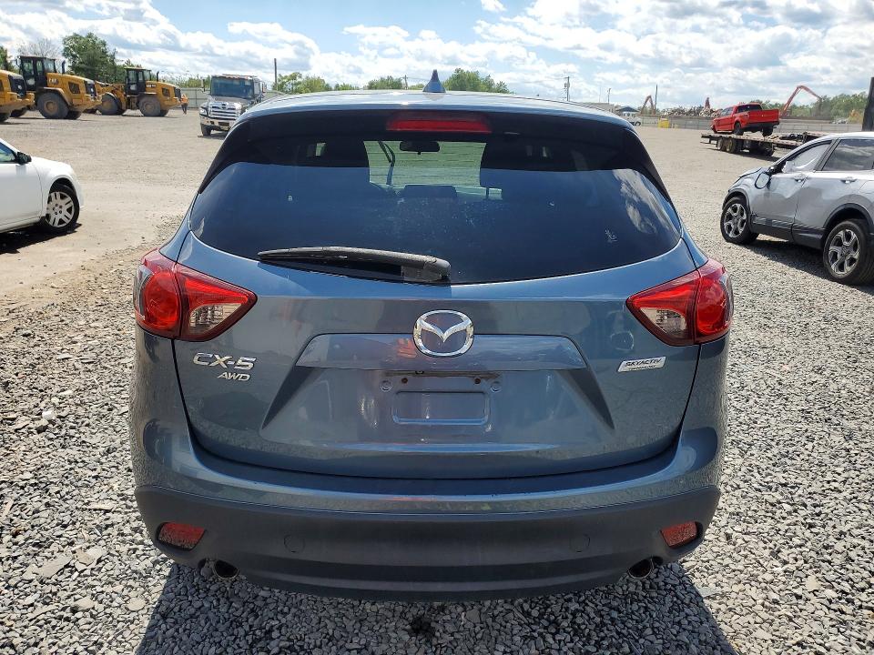2016 Mazda VIN JM3KE4CY8G0698989 COPART salvage auction — FRONT END, Pa - Certificate Of Salvage, sold $3,450 on 2026-07-24 (photo 6)