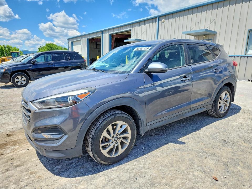 2018 Hyundai VIN KM8J23A42JU836934 COPART salvage auction — FRONT END, Pa - Certificate Of Salvage, sold $400 on 2026-07-24 (photo 1)