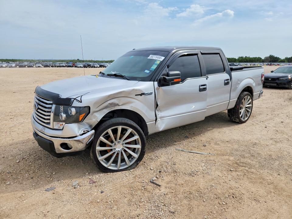 2012 Ford VIN 1FTFW1CF3CFD07601 COPART salvage auction — FRONT END, TX - SALVAGE VEHICLE TITLE (P), sold $2,450 on 2026-07-02 (photo 1)