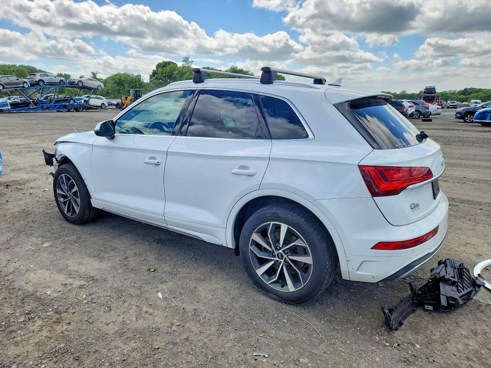 2021 Audi VIN WA1BAAFY8M2068978 COPART salvage auction — FRONT END, Ma - Cert Of Title-Salvage, sold $12,500 on 2026-07-08 (photo 2)