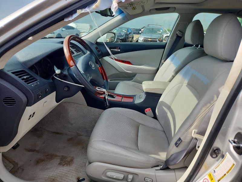 2008 Lexus ES VIN JTHBJ46G482261633 COPART salvage auction — SIDE, Il - Salvage Certificate, sold $250 on 2026-07-23 (photo 7)