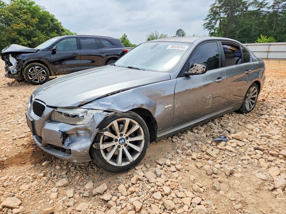 2011 BMW 3er VIN WBAPH7C50BE723583 COPART salvage auction — FRONT END, Nc - Salvage Certificate Of Title, sold $375 on 2026-07-27 (photo 1)
