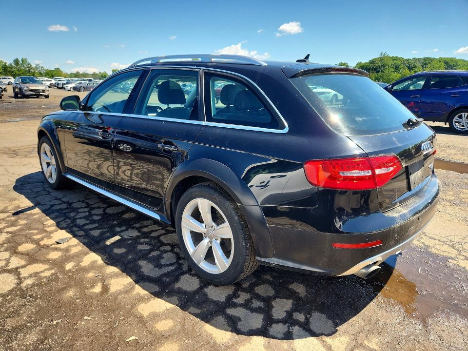 2014 Audi A4 allroad VIN WA1UFBFL8EA158501 COPART salvage auction — FRONT END, Ct - Certificate Of Title, sold $475 on 2026-07-28 (photo 2)