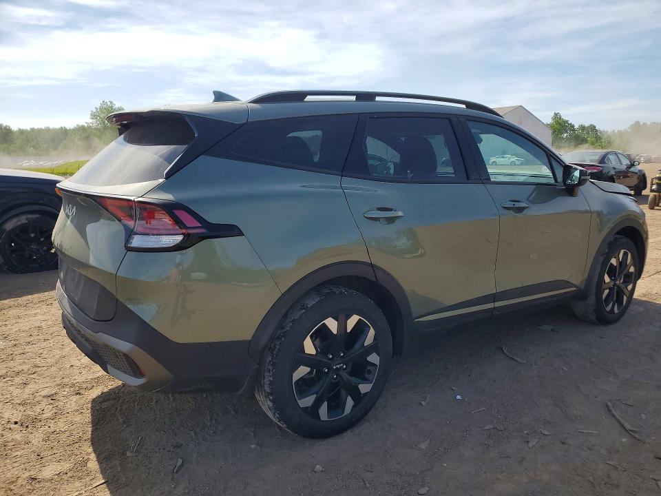 2024 Kia Sportage VIN 5XYK6CDF3RG208131 COPART salvage auction — FRONT END, Oh - Cert Of Title-Salvage, sold $9,200 on 2026-07-16 (photo 3)
