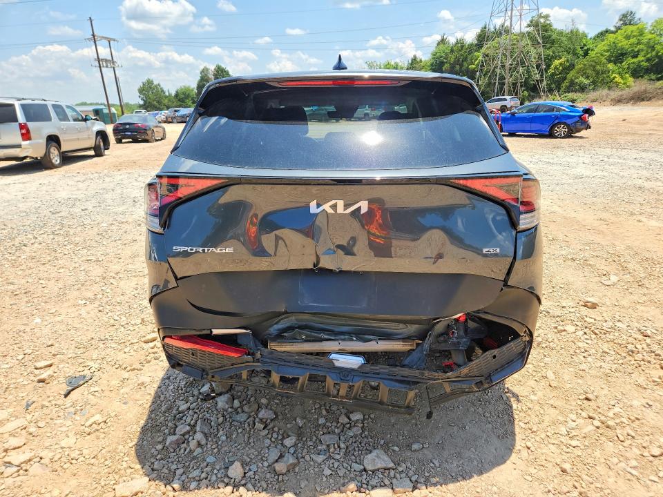 2024 Kia Sportage VIN KNDPUCDF1R7297450 COPART salvage auction — REAR END, Nc - Salvage Certificate Of Title, sold $6,300 on 2026-07-27 (photo 6)