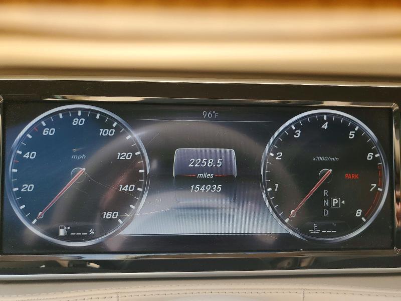 2015 Mercedes-benz S class VIN WDDUG8CB2FA148099 COPART salvage auction — MINOR DENT/SCRATCHES, NC - CERTIFICATE OF TITLE, sold $3,050 on 2026-07-14 (photo 9)