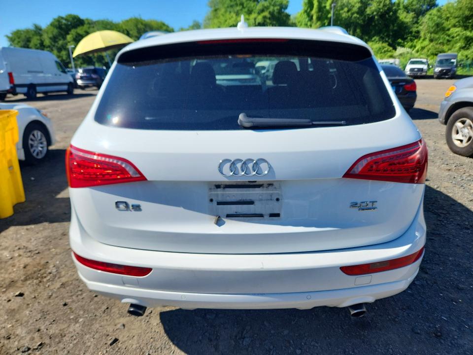 2012 Audi Q5 VIN WA1LFAFP7CA015125 COPART salvage auction — FRONT END, Ct - Cert Of Title-Salvage, sold $450 on 2026-07-16 (photo 6)