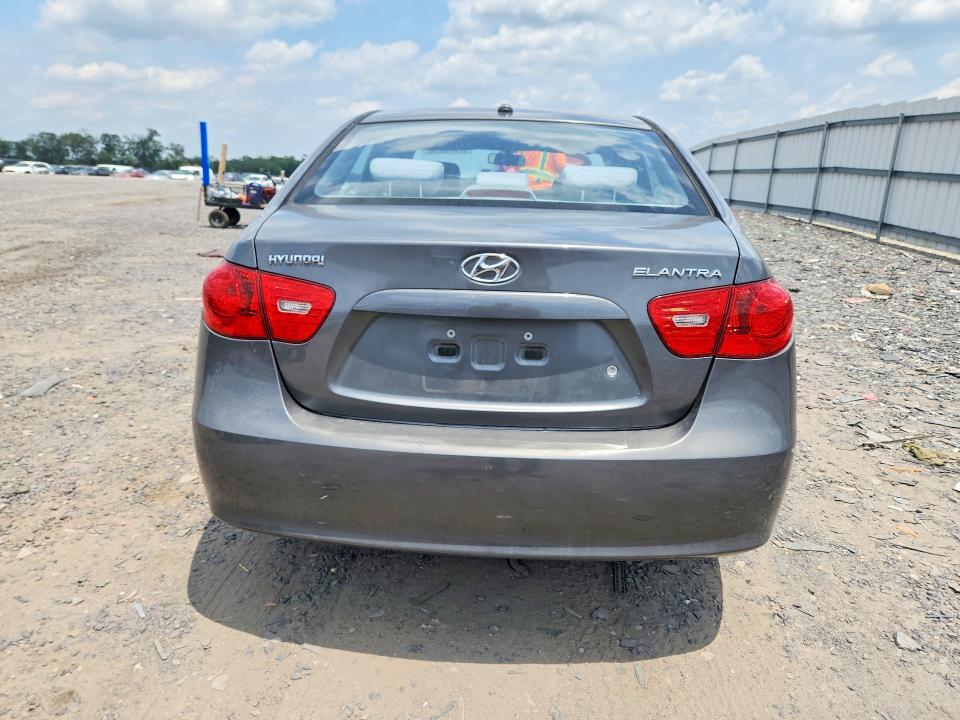 2008 Hyundai Elantra VIN KMHDU46D68U555543 COPART salvage auction — FRONT END, Va - Cert Of Title - Salvage, sold $1,250 on 2026-07-08 (photo 6)