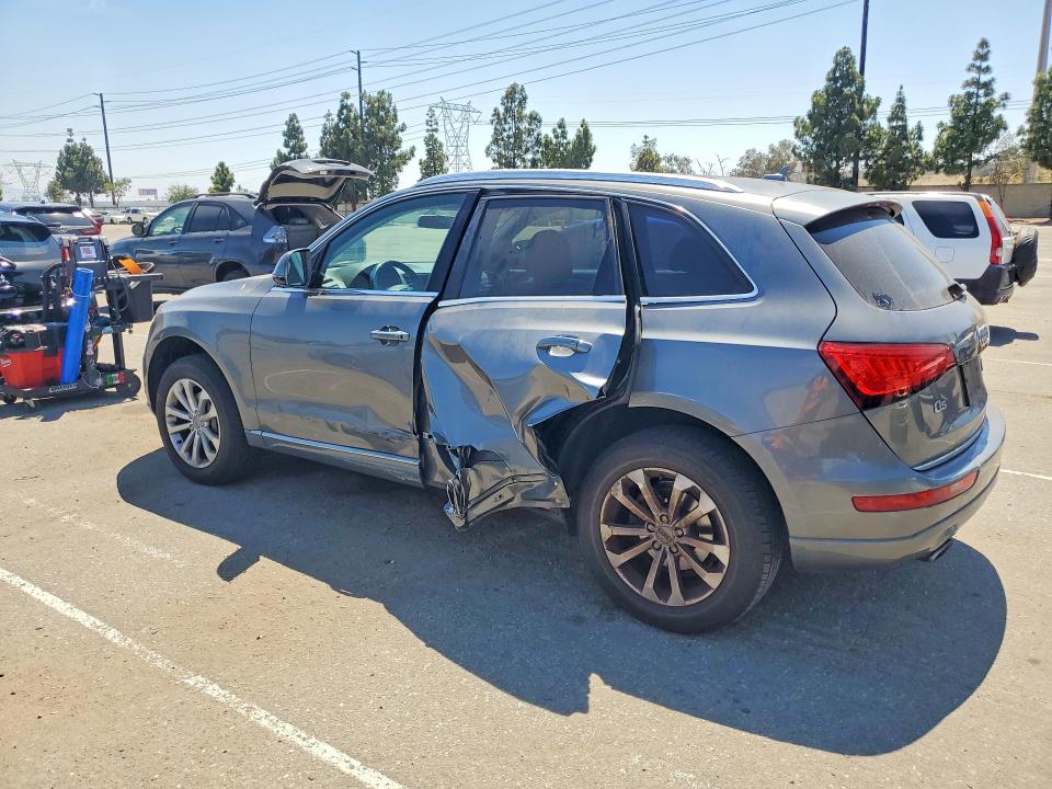 2016 Audi Q5 VIN WA1C2AFP7GA141650 COPART salvage auction — SIDE, Ca - Salvage Certificate, sold $2,150 on 2026-07-07 (photo 2)