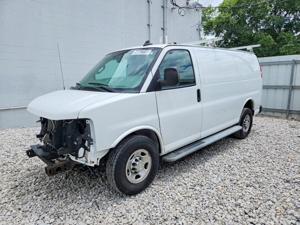 2020 Chevrolet VIN 1GCWGAFGXL1179842 COPART salvage auction — FRONT END, Oh - Certificate Of Title, sold $4,550 on 2026-07-09 (photo 1)