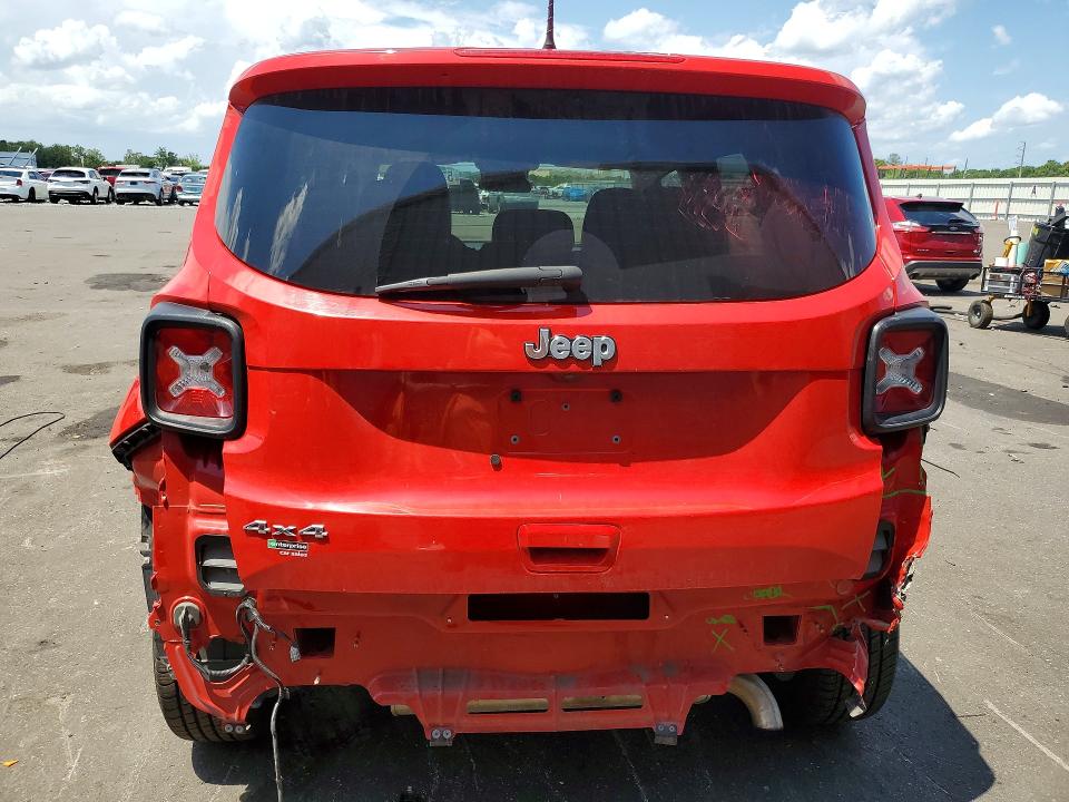 2023 Jeep VIN ZACNJDB14PPP62877 COPART salvage auction — REAR END, Id - Salvage Certificate Of Title, sold $4,800 on 2026-08-12 (photo 6)
