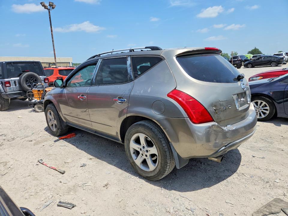 2004 Nissan Murano VIN JN8AZ08T34W222841 COPART salvage auction — DAMAGE HISTORY, In - Cert Of Title-Salvage Title, sold $200 on 2026-07-17 (photo 2)